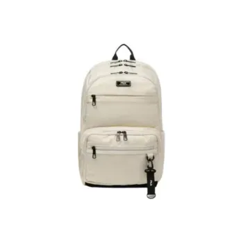 FILA Nylon Backpack Unisex Cream