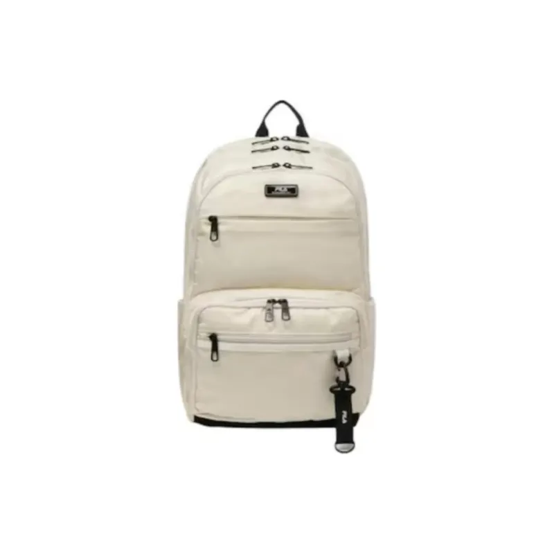 FILA Nylon Backpack Unisex Cream-0