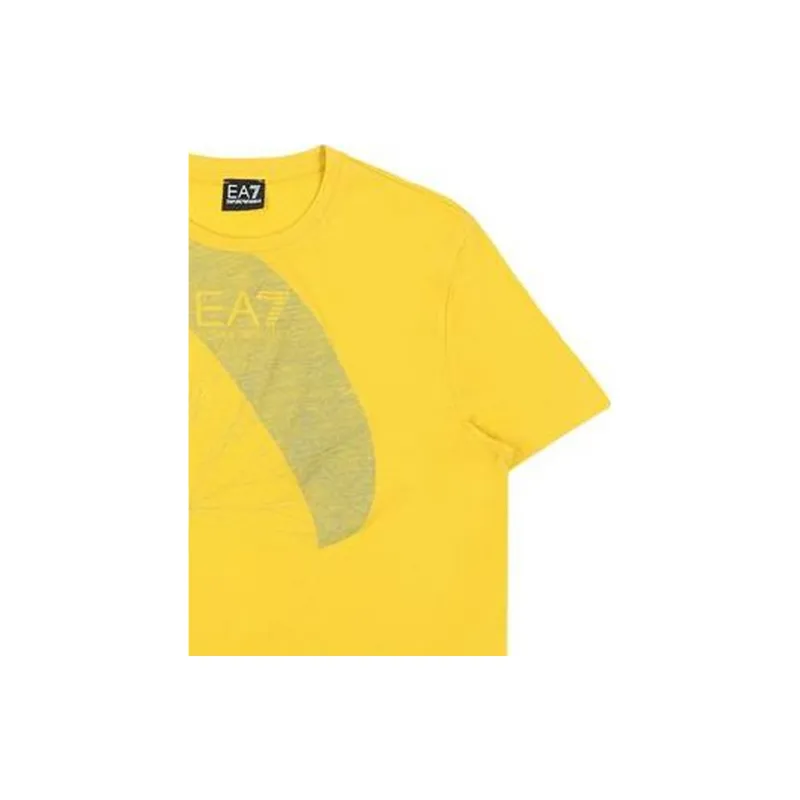 EMPORIO ARMANI T Shirts Men Yellow-3