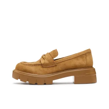 Staccato Obsidian Jazz Loafers Women's Vintage Brown