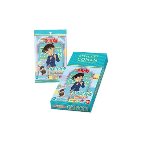 CARD.FUN Detective Conan Case Closed PETASTICKER Sticker IP/Anime Cards 10 Pack/Box