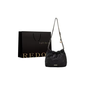 REDOO PU Crossbody Bag, Shoulder Bag Women's White/Milk Tea Apricot/Yellow/Black