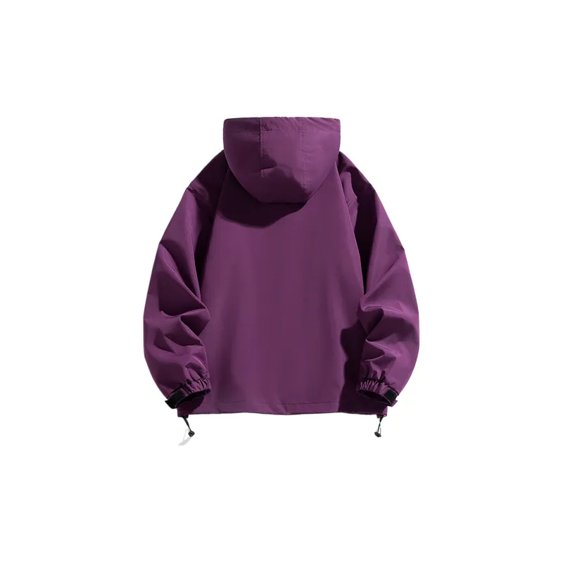 ROBINHOOD Water Resistant Windproof Breathable Warm Water Repellent Windbreaker Jacket Unisex-9
