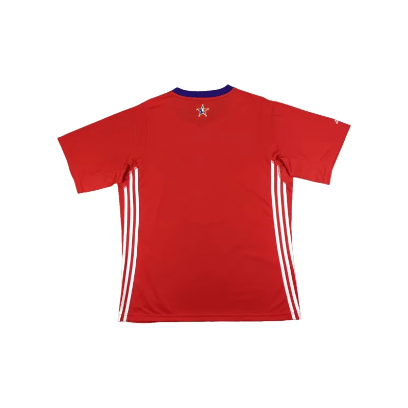 Adidas x NBA SWINGMAN Fan Edition Basketball Jerseys Men's Red-1