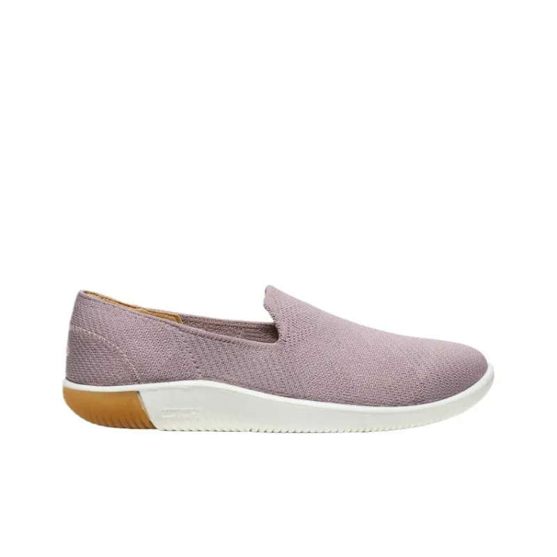 KEEN KNX Slip Resistant Low Top Canvas Shoes Women's Purple-1