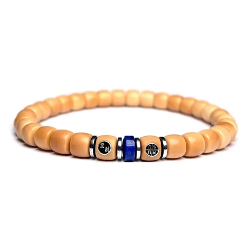 MOUNTAINS AND MANS Bodhi Root New Chinese Style Good Luck Beaded Bracelet Unisex