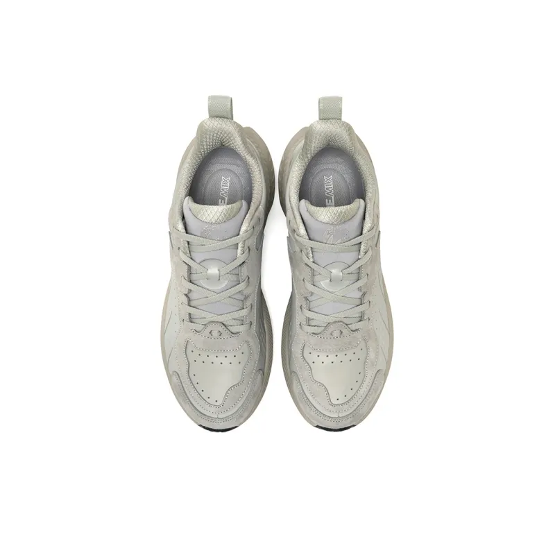 ONEMIX Cushioning Anti Slip And Wear Resistant Low Top Carbon Plate Casual Running Shoes Unisex Gray-2