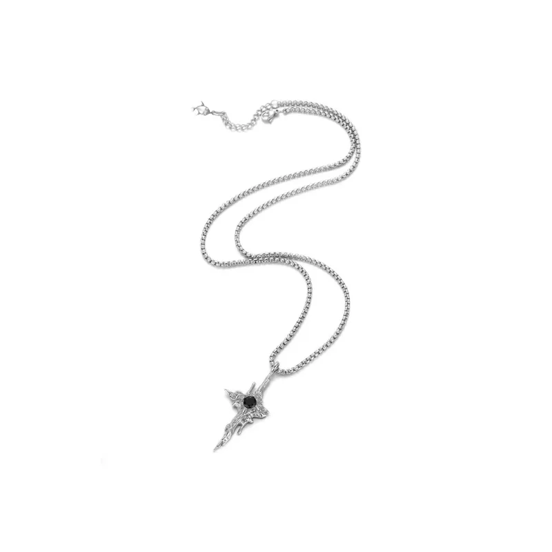 FAIRWHALE Titanium Steel Necklaces Unisex-1