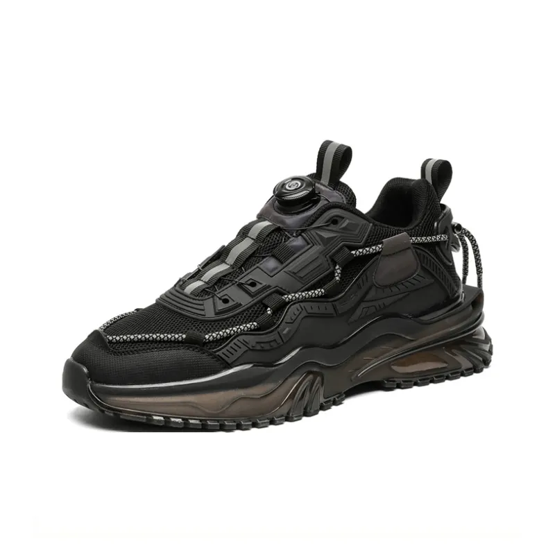 KYMOOU Cushioned Slip Resistant Breathable Low Top Chunky Sneakers Men's-7