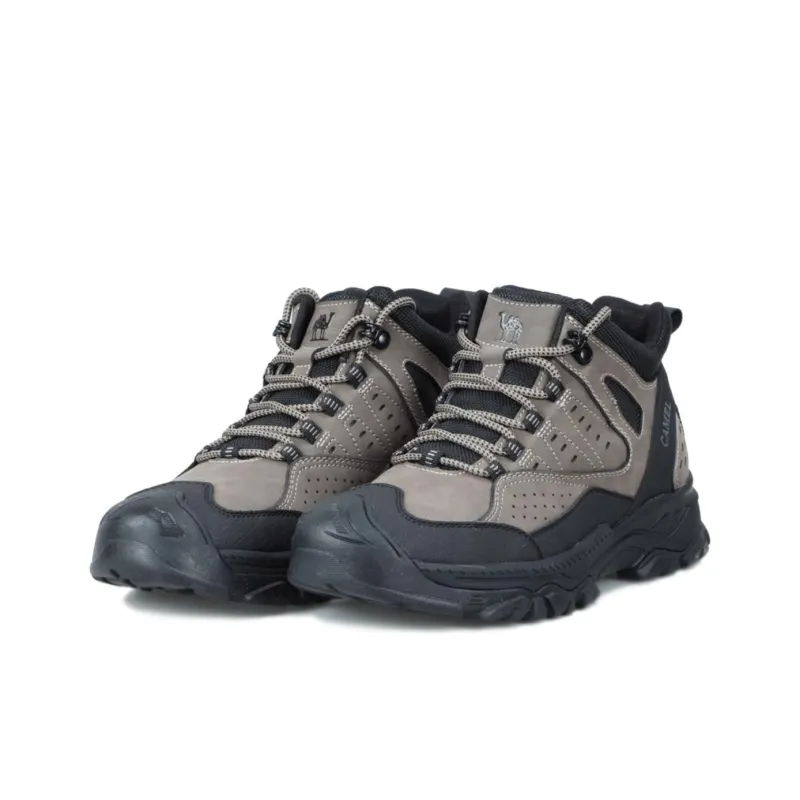 CAMEL Durable Warm Mid Top Trekking Shoes Men's-5