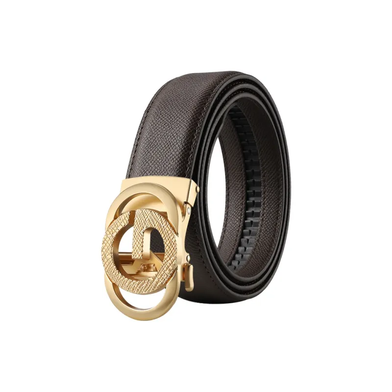 15 MINS Cow Split Leather Belts Men's Width 3.5cm-7