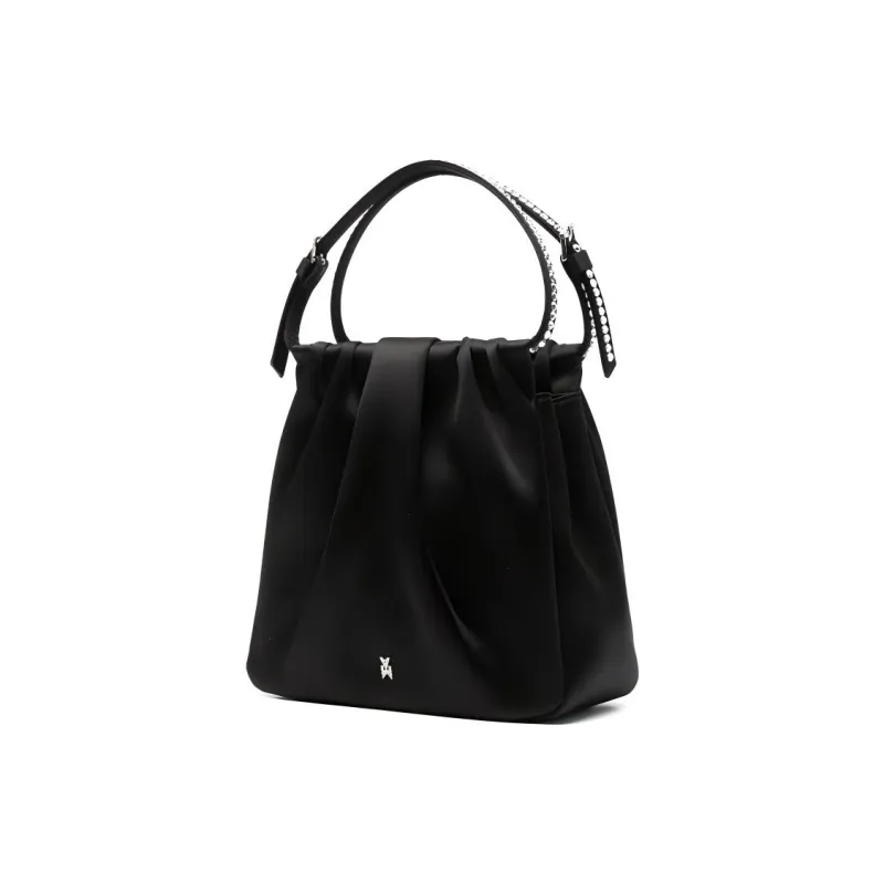 AMINA MUADDI Vittoria Crystal Satin Tote Bag-2