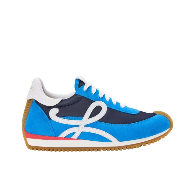 LOEWE Flow Runner 2.0 Low Top Casual Shoes Men's Marine Blue-1