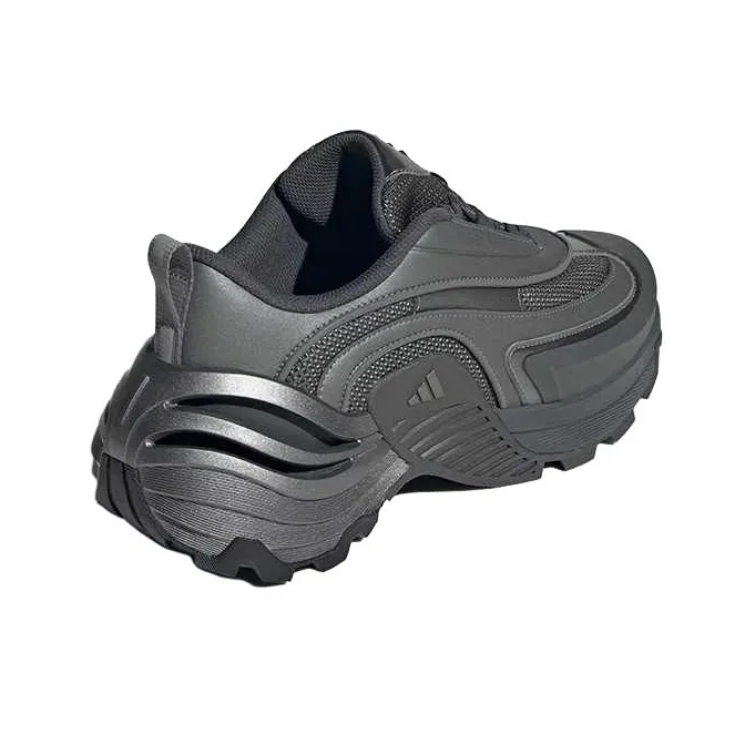 Adidas Wonder Runner Anti Slip Wear Resistant Low Top Running Shoes Unisex Dark Gray-3