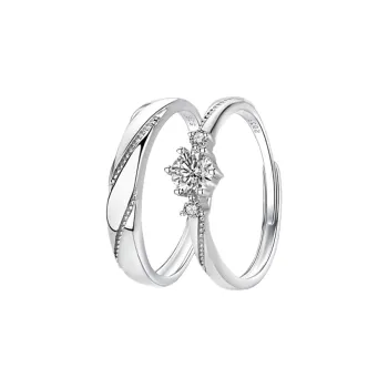 CHINA GOLD 999 Fine Silver Rings Unisex