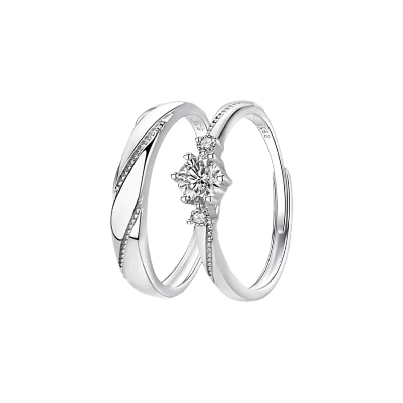 CHINA GOLD 999 Fine Silver Rings Unisex-0