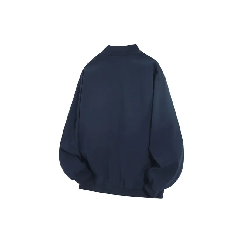 YOSICIL Jackets Coats Unisex Navy Blue-9