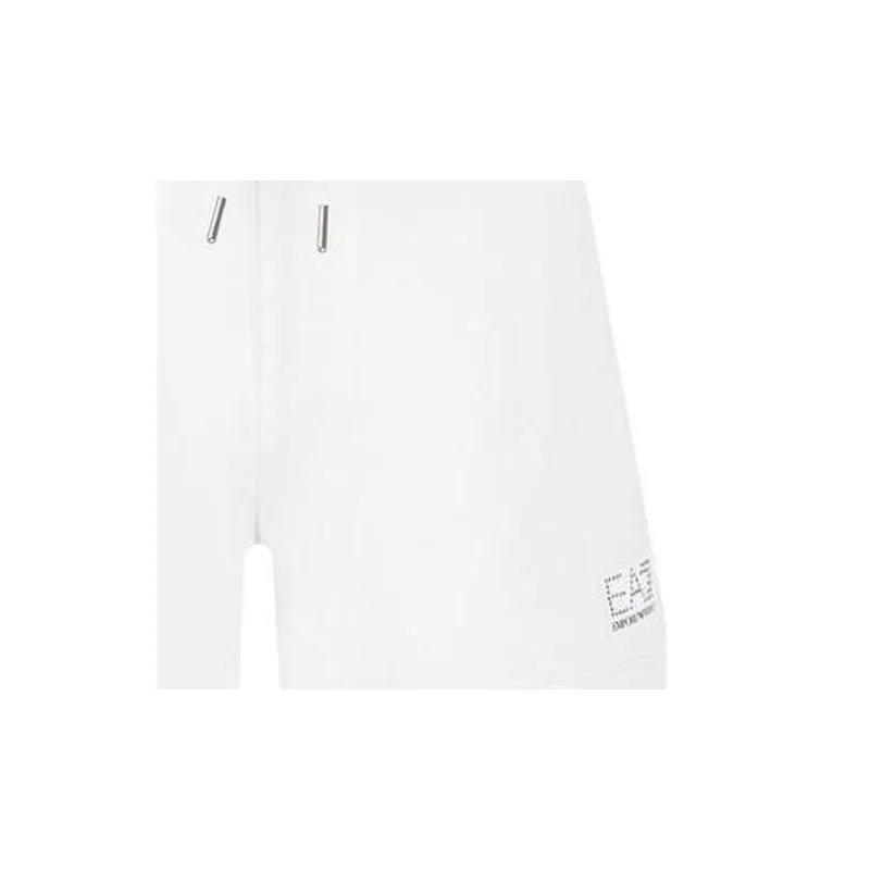 EMPORIO ARMANI EA7 SS23 Shorts Women's White-4