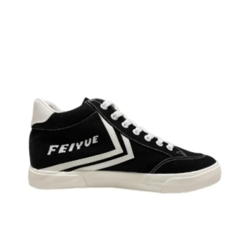 Feiyue Non slip Lightweight Low Top Canvas Shoes Women's Black-1