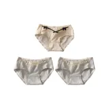 F Set-French Chanel-Inspired-Gray+Gray+Skin (3 Pack)