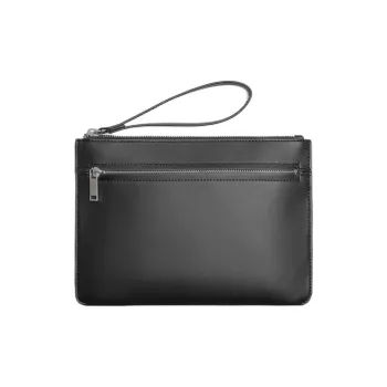ZARA Polyurethane PU Envelope Bag, Clutch Men's Black