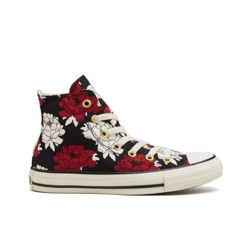 Converse All Star Anti Slip Wear Resistant High Top Canvas Shoes Unisex Black-1