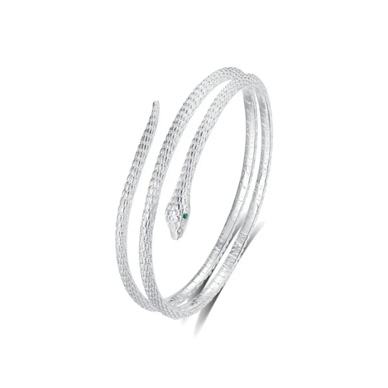 Hui Xuan Charm 999 Fine Silver Bangles Women's-0
