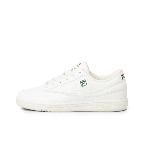 FILA Tennis 88 Abrasion Resistant Low Top Tennis Shoes Unisex White