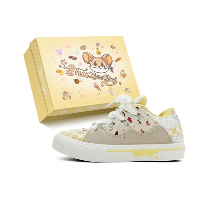SHUXIAOBEI Doll Collection Puffy Shoes Low Top Skateboard Shoes Women's-14