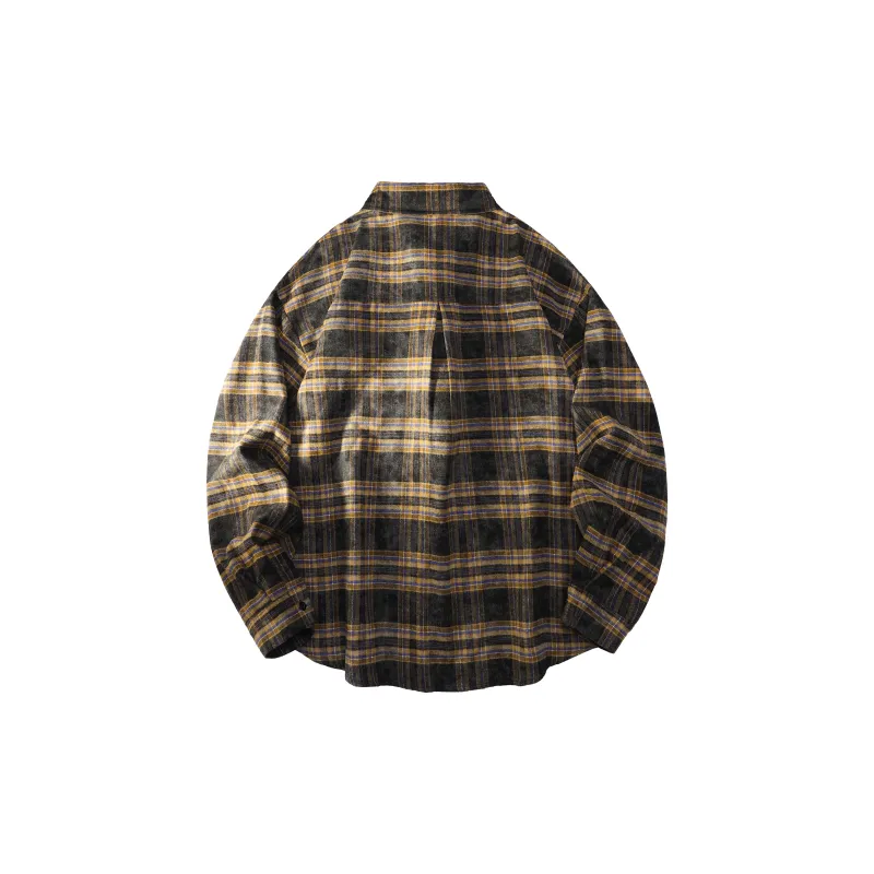 FASTFISH Shirt Unisex Vintage Coffee-1