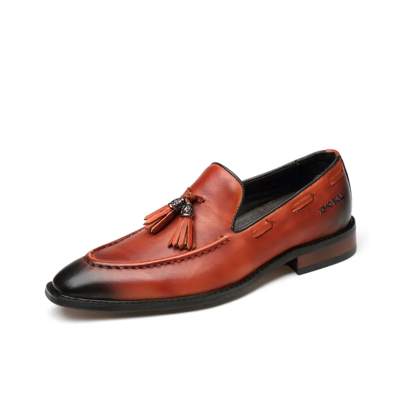 XIMO BULL Loafers Unisex Red-13