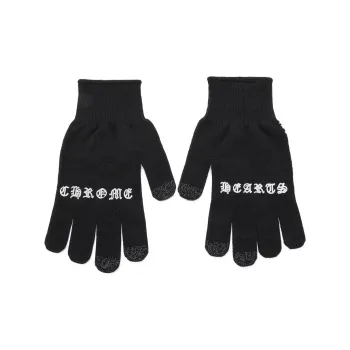 Chrome Hearts Polyamide Gloves Unisex Black