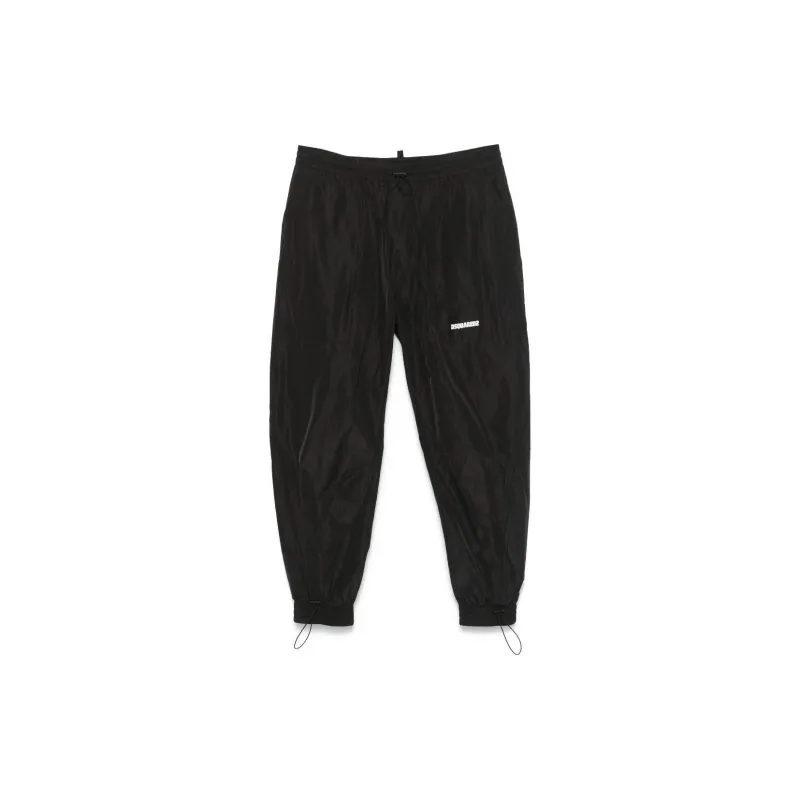 DSQUARED 2 Logo Printed Drawstring Track Pants-0
