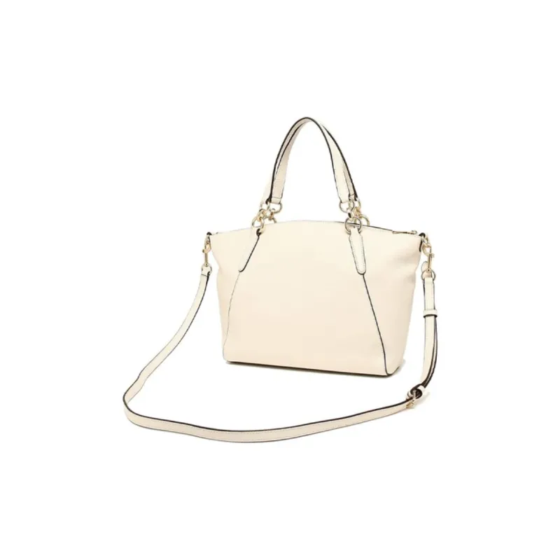 COACH Kelsey Pebbled Leather Dumpling Bag Shoulder Bag Crossbody Bag Handbag Women's Chalk White-2