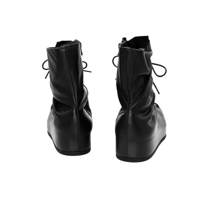 Yohji Yamamoto Ankle Boots Men's Black-4