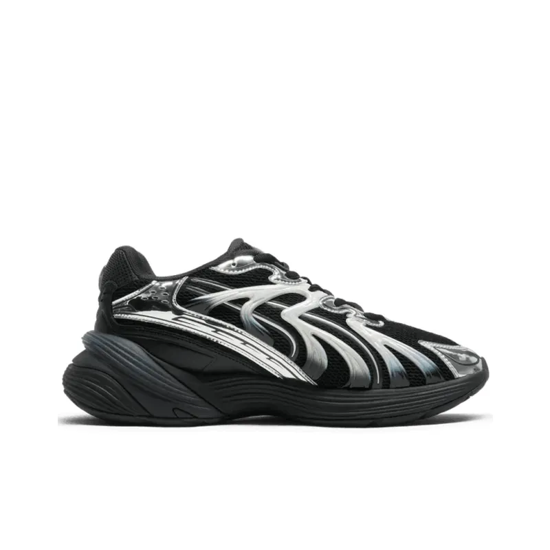 PUMA Inverse Black Dark Grey Silver-1