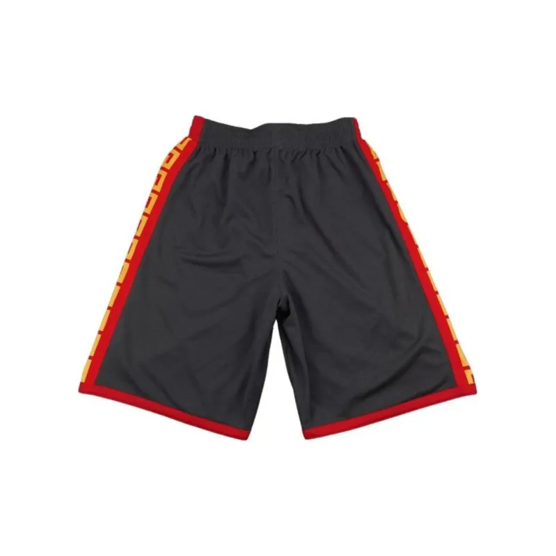 Adidas x NBA Golden State Warriors SWINGMAN Fan Edition Basketball Shorts Men's Black-1