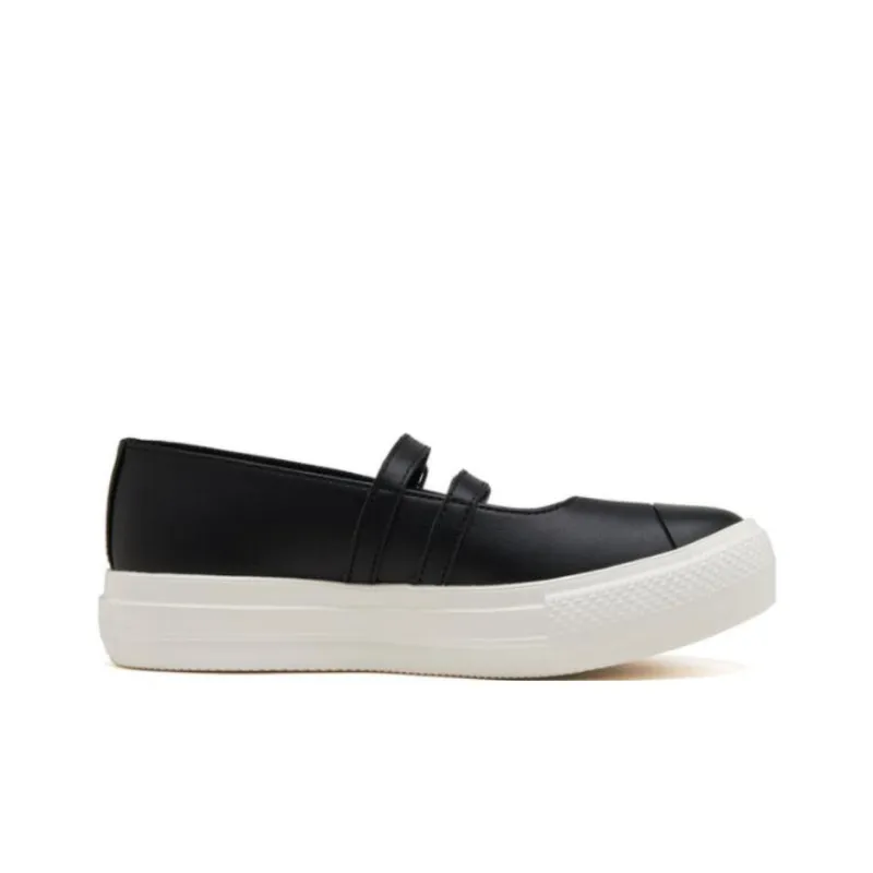 Converse All Star Light Anti Slip Wear Resistant Low Top Skateboard Shoes Women's Black-1