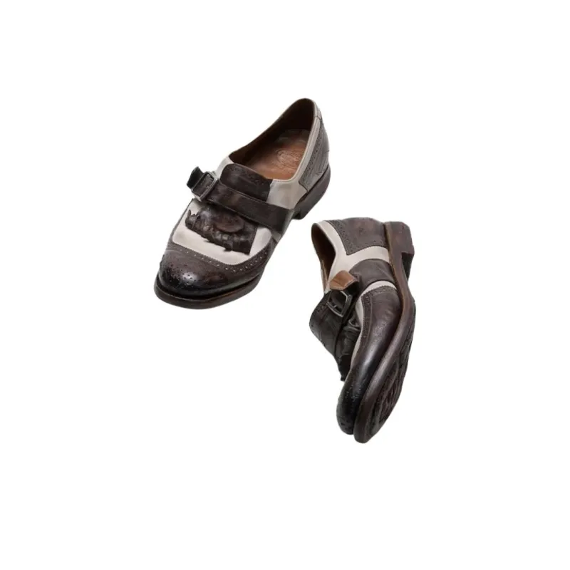 CHURCH'S Glacé Dress Shoes Women's Umber-3