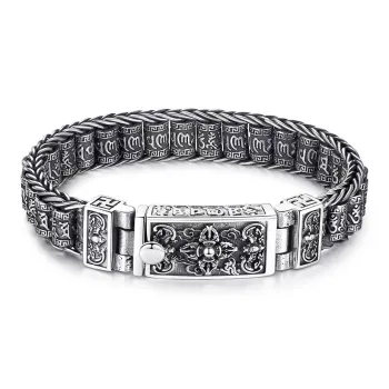 Angel Wishes 925 Sterling Silver Bracelets Men's