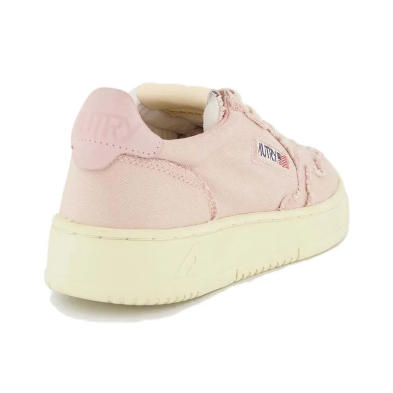AUTRY Medalist Wear Resistant Low Top Casual Shoes Women's Pink-2