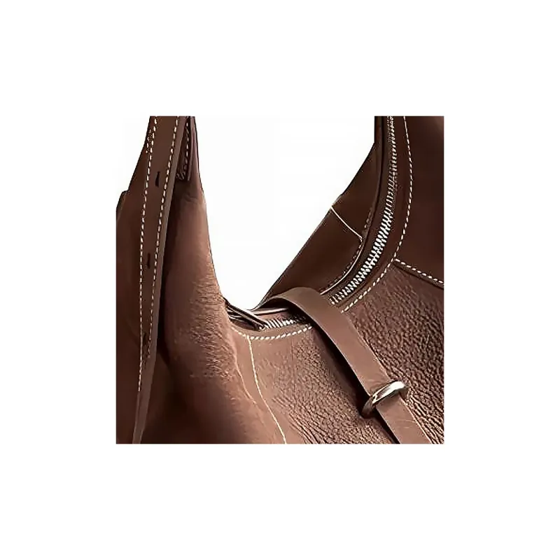 BEMIX PETS Suede Shoulder Bag Medium Size Women's Truffle-2