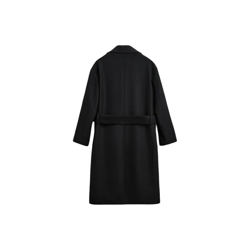 ZARA Coats Men Black-1