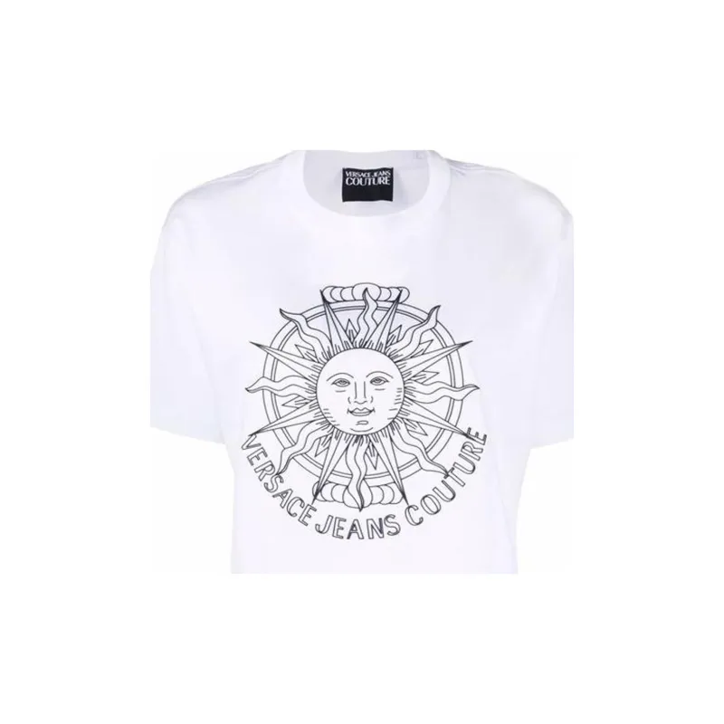 VERSACE JEANS COUTURE T Shirts Unisex White-3