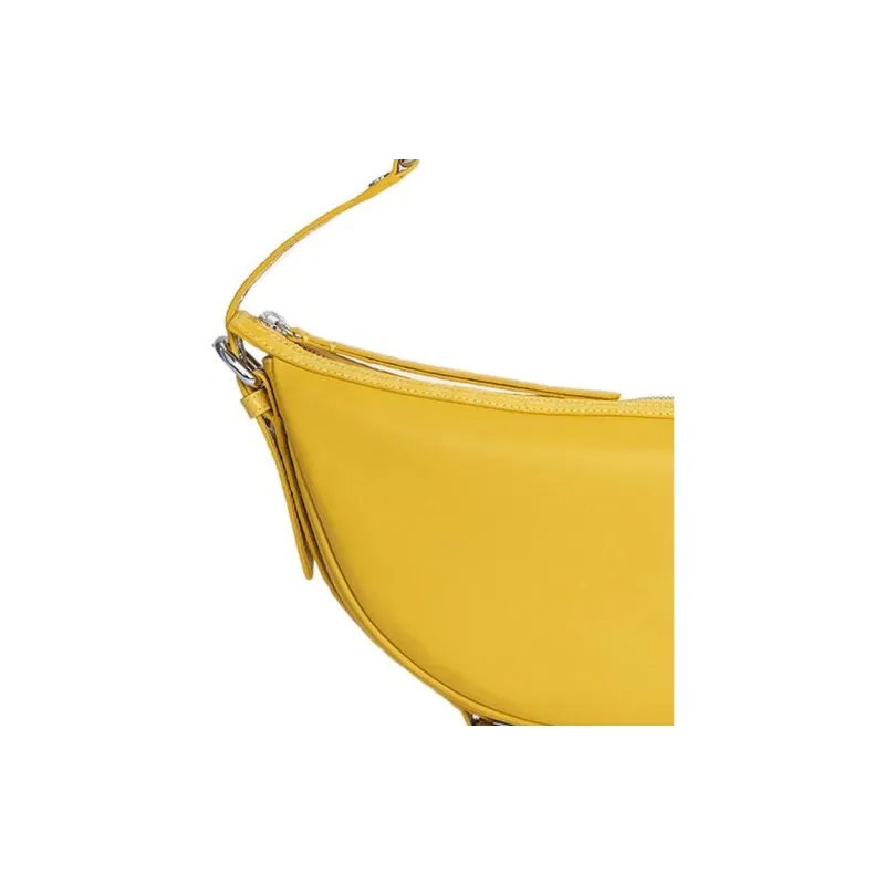 By Far Gib Embossed Zipped Shoulder Bag-3