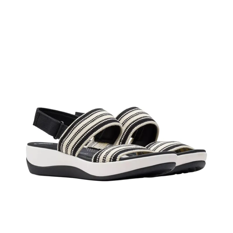 Clarks Arla Stroll Strap Sandals 4cm Women's Black-2