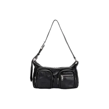 MARGE SHERWOOD Cow Leather Crossbody Bag, Shoulder Bag Women's Black