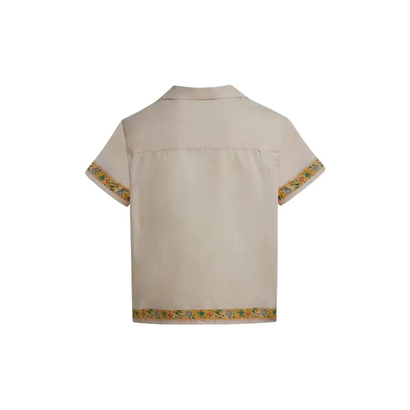 Profound Short Sleeved Shirt Unisex Beige-1