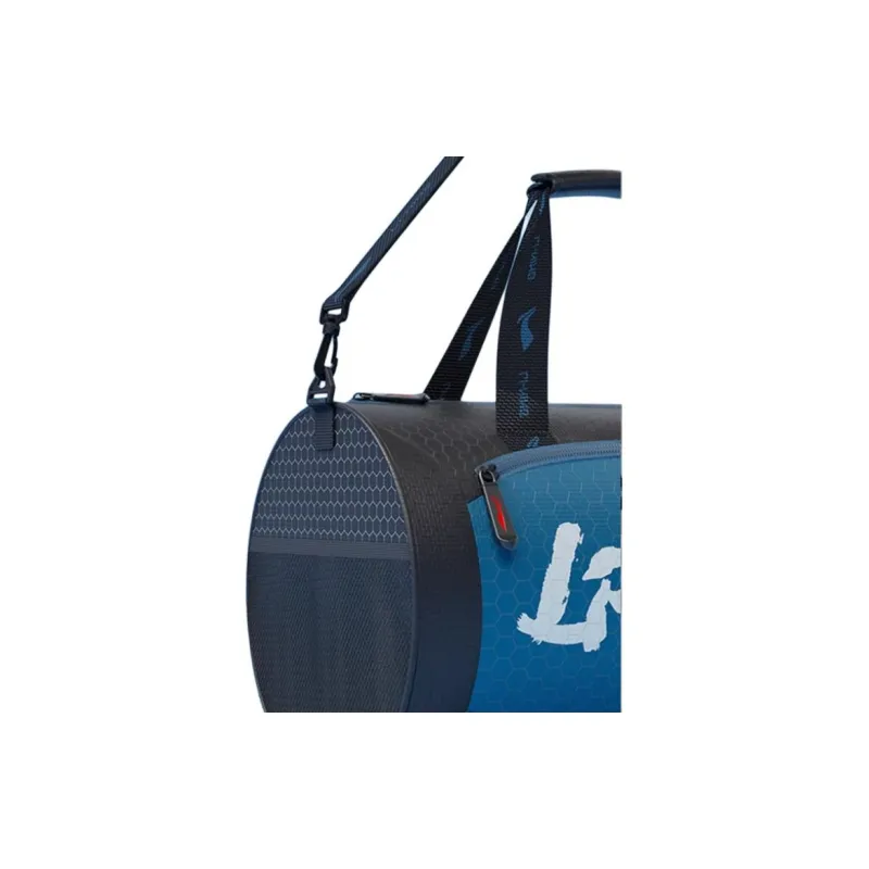 LiNing Polyester Swim Bag Unisex Black Blue-3
