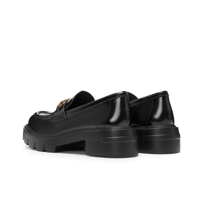 Staccato Obsidian Jazz Loafers Women's Cool And Stylish Black-2